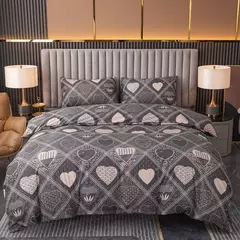 Imagem do Poliéster Impresso Lixar Duvet Cover, Conjunto de cama Estilo Europeu, Quilt Cover, Pele Tecido Amigável, Queen Size, 3Pcs