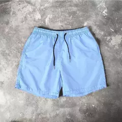 Calção esportivo masculino de seda no gelo, shorts de praia leves, respiráveis, cor doce, para surf, solto, tamanho extra grande, verão na internet