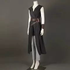 Star e guerras rey cosplay traje a ascensão de skywalker cosplay uniforme conjunto completo trajes de festa de carnaval de halloween para mulher gir
