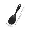 Pendurado Silicone Arroz Colher Panela de cozinha Non-stick Saucepan Fogão de arroz elétrico Cooking Scoop com buracos Itens domésticos