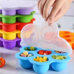 Recipiente De Alimento Do Bebê, Fruta Infantil, Caixa De Armazenamento De Leite Materno, Bandeja De Congelador, Crisper, Dispenser De Fórmula