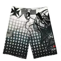 Calções de natação masculinos na moda de bain homme bermuda água praia shorts calças de secagem rápida havaiano praia férias wear na internet