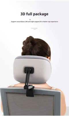 Acessório de encosto de cabeça de espuma de memória atualizado para cadeira de escritório ângulo de altura ajustável travesseiro de cabeça elástico suporte de pescoço almofada de descanso na internet