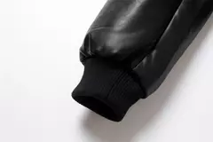 ZVRI-Jaqueta bomber vintage feminina, casaco de couro de imitação, estilo superior, nova, 2023 - Wolf Magazine