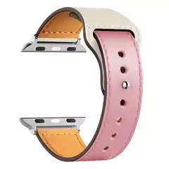 Imagem do Pulseira de couro para Apple Watch Band, Sport Loop Bracelet, Ultra 2, 49mm, 44mm, 40mm, 38mm, 42mm, iWatch Series 9, 8, 7, 3, 4, 5, 6, SE, 41 milímetros, 45 milímetros