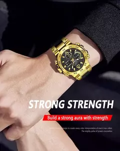 LIGE-Relógio de pulso impermeável LCD Dual Display masculino, relógios esportivos, despertador, militar, quartzo, novo, 50m na internet