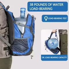 Mochila de viagem grande 40L com capacidade para homens e mulheres, bolsa ao ar livre à prova d'água, montanhismo, ciclismo, caminhadas, mochila esportiva na internet
