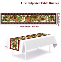 Imagem do Corredor De Mesa De Natal, Decoração De Feliz Natal Para Casa, Ornamento De Natal, Nota Noel, Presentes De Feliz Ano Novo, 2025, 2025