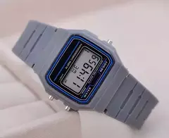 Relógios digitais LED masculinos, Relógios de pulso militares, Pulseira de silicone vintage, Relógio eletrônico, Moda esportiva