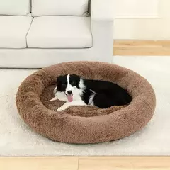 Camas macias para cães, casa de pelúcia longa e macia, melhor cama para cães, cesta, produtos para animais de estimação, almofada, cama para gatos, animais, sofá de dormir - loja online