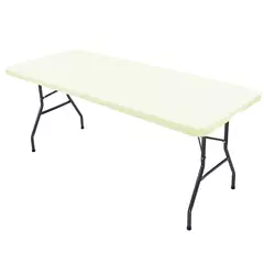 Elastic spandex toalha de mesa, 4/6/8ft, estiramento, retangular, lavável e resistente a rugas, para a mesa do pátio, 1 pc na internet
