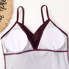 OIINAA-maiô feminino de peça única, maiô sexy sólido plissado, bodysuit estampado leopardo, conjunto de biquíni, moda verão, moda praia nova - comprar online