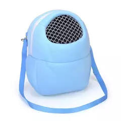 Transportadora de Animais Respirável com Trela de Rato, Carry Pouch, Gaiola, Hamster, Chinchila, Cobaia, Viagem, Quente, Pequeno - loja online