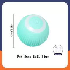 Imagem do Bola de brinquedo inteligente para cachorro, brinquedo interativo eletrônico para animais de estimação, bola móvel, usb, movimento automático, saltando, bola de brinquedo, filhote de cachorro, produto para gato