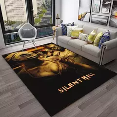 Silent Hill-Tapete antiderrapante para decoração de salas de jogos, tapete de - Wolf Magazine