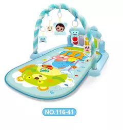 Multifuncional Fitness Frame Crawling Tapete para Crianças, Baby Gym, Play Mat, Rack Musical, Infantil, Brinquedo Educativo, Presente para Crianças - comprar online