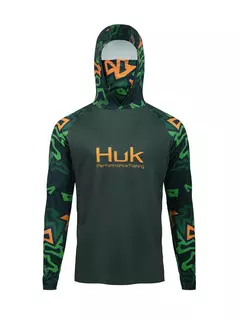 Máscara de manga comprida masculina para esportes ao ar livre com capuz escapamento respirável roupa de pesca para homens - loja online