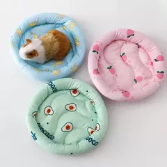 Tapete de dormir respirável para pequenos animais de estimação, ninho macio, cama quente para cobaia, chinchila, coelho, gaiola, casa, almofada, novo tipo