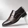 Sapatos de couro masculino, Formal Oxfords, Clássicos, Pontudo, Vestido, Casamento, Negócios, Casual, Escritório, Trabalhar