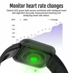Y68 Esporte Bluetooth Relógio Inteligente, Tela Colorida, Pulseira De Fitness À Prova D' Água, Pressão Arterial, Freqüência Cardíaca, Monitor De Sono, D20 - comprar online