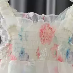 Vestido de princesa rosa para meninas de 0 a 3 anos, vestido de verão com arco e asas para festa de aniversário - Wolf Magazine