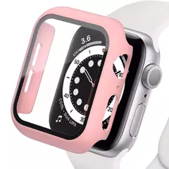 Capa Protetora de Tela para Apple Watch, PC Bumper, iWatch Band, 45mm, 41mm, 49mm, 38mm, 40mm, 44mm, 9, 8, 7, 6, SE, 5, 4, 3, Ultra 2, 49mm - loja online