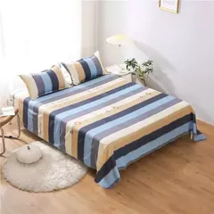 Imagem do Lençol de cama de alta qualidade cor sólida, folha plana, gêmeo, completo, rainha, king size, Skin-Friendly, Soft Top, sem capas de travesseiro, 1pc