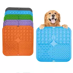Silicone Slow Food Pad para Pet, lambendo almofada, suprimentos de alimentação para cachorros, Choke Proof, tigela de cachorro, gato, 1pc