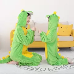 Pijama infantil Unicórnio, Macacão Kigurumi, Flanela com capuz, Roupa da Casa, Macacão, Roxo, Rosa, Meninas, Criança, Crianças, 4 anos, 8 anos, 10 anos, 12 anos, 14 anos, 16 anos - comprar online