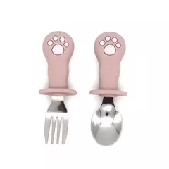 Baby Cartoon Tableware Set, Crianças Utensílio, Aço Inoxidável, Criança Louça, Talheres, Alimentação Colher, Garfo, Infantil - Wolf Magazine