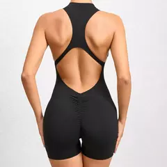 Macacão esportivo feminino com zíper, macacão fitness, roupas de treino, conjunto esportivo, roupas de ioga, azul, vermelho, rosa, curto, novo, 2022 na internet