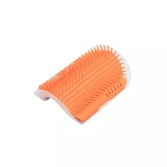 Gato scratcher massageador para gatos coçar animais de estimação escova remover pente de cabelo aliciamento mesa cães gatinho cuidados real canin acessórios