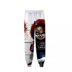 Chucky-Homens 3D Full-Print Hoodies Filme de Terror, moletom Hoodie, Traje Cosplay, Streetwear, Unisex, Nova Moda, 2024 na internet