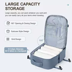 Bolsa para Laptop Easyjet de Grande Capacidade, Mochila de Viagem para Homens e Mulheres, Bolsa de Cabine, Ryanair 45x36x20, 40x20 - Wolf Magazine