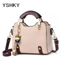 Imagem do Bolsa de ombro estampada em couro para mulheres, bolsa única, marca designer de luxo, bolsa monograma, nova, 2024