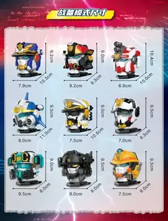 Miniforce super policiais scien jet polícia marinha transformação robô cabeça emblema modelo mini força deformação figura de ação brinquedos na internet