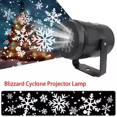 Luzes LED Do Projetor Do Floco De Neve, Lâmpada De Projeção Interior, Holofotes Giros, Dia Das Bruxas E Festival De Natal, 16 Padrões - comprar online