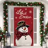 Decoração de Natal Bandeira Bandeira Pendurada Porta, Enfeites, Presentes de Natal, Decoração de Ano Novo, 2025, 2025