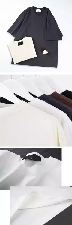 WAVLATII-Camisas de Verão Oversized para Homens e Mulheres, Camisetas Casuais Marrons, Streetwear Coreano, Unisex, Básico, Sólido, Jovem, Cool Tops na internet