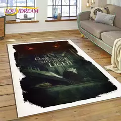 3D L-Senhor dos Anéis filme HD tapete, decoração antiderrapante para sala de