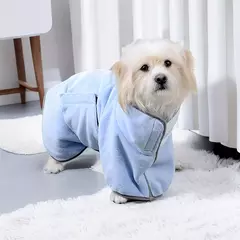 Toalha de banho absorvente para cães, roupão absorvente de resfriamento para animais de estimação, toalha de banho para limpeza de animais de estimação, toalha de lavagem para cães e animais de estimação, 1 peça - Wolf Magazine
