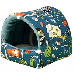 Furões Inverno Cama Dormir Casa Escondida Ouriços Gaiola Decoração Habitat 090C - comprar online