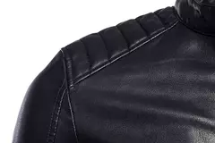 Jaqueta de couro falso para homens, casacos PU masculinos, outwear branco, outono, 2023 - comprar online
