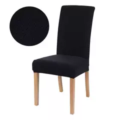 Elastic sala de jantar cadeira cobrir, Slipcover Jacquard grosso, estiramento, cozinha, hotel, banquete de casamento - comprar online