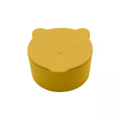 Portátil Silicone Baby Snack Box, Caixa De Comida De Cor Sólida, Baby Snack Container com Tampa, Baby Stuff - comprar online