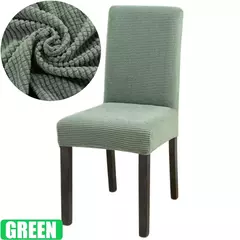 Elastic sala de jantar cadeira cobrir, Slipcover Jacquard grosso, estiramento, cozinha, hotel, banquete de casamento - comprar online
