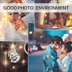 USB LED String Light, Lâmpadas, Guirlandas de fadas, Lâmpadas, Controle remoto, 8 modos, Casamento, Natal, Feriado, Decoração, 5m, 10m, 20 m, 30m - loja online