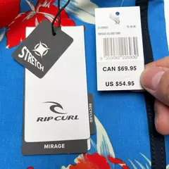 RIP Curl Mirage Shorts florais para homens, surf, natação, praia, esporte, Bermudas, secagem rápida, 4-Way Stretchable, marca original, 32, 33 - loja online