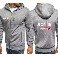 Moletom masculino Aprilia Racing, impressão de logotipo RSV4, moda esportiva, quebra-vento quente, moletom confortável com capuz, primavera e outono na internet