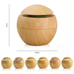 Imagem do Umidificador de ar elétrico ultra-sônico, Difusor Aroma, Óleo Essencial, Aromaterapia, Cool Mist Maker para Quarto